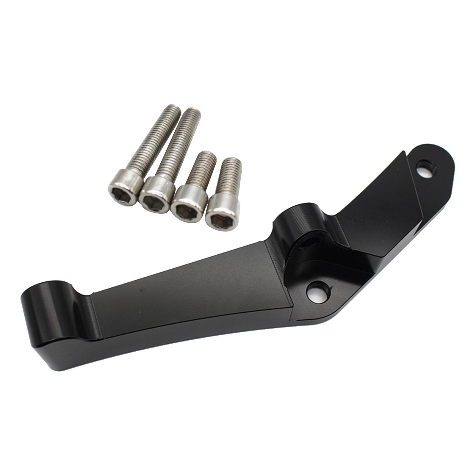 Brake Caliper Adapter Bracket Durable Fit for x Motorcycle Black