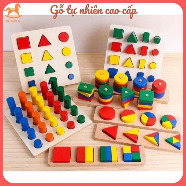 Bộ giáo cụ Montessori 8 món