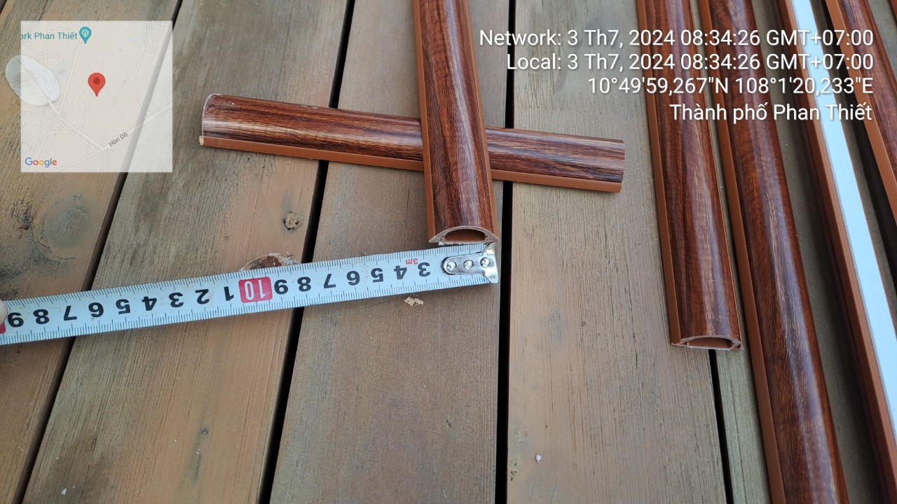 Nẹp Luồn Dây Điện Bán Nguyệt MAH03