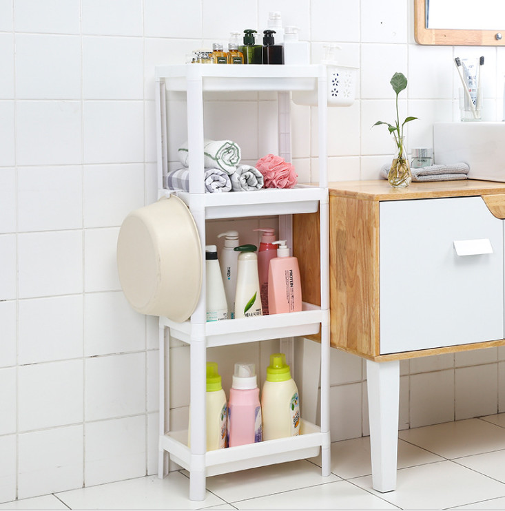 Kệ để đồ nhà tắm cao cấp 4 tầng - Giao màu ngẫu nhiên