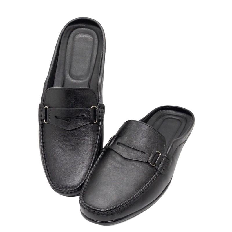 Giầy sục nam da bò cực êm mềm Tomshoes, cam kết da thật 100