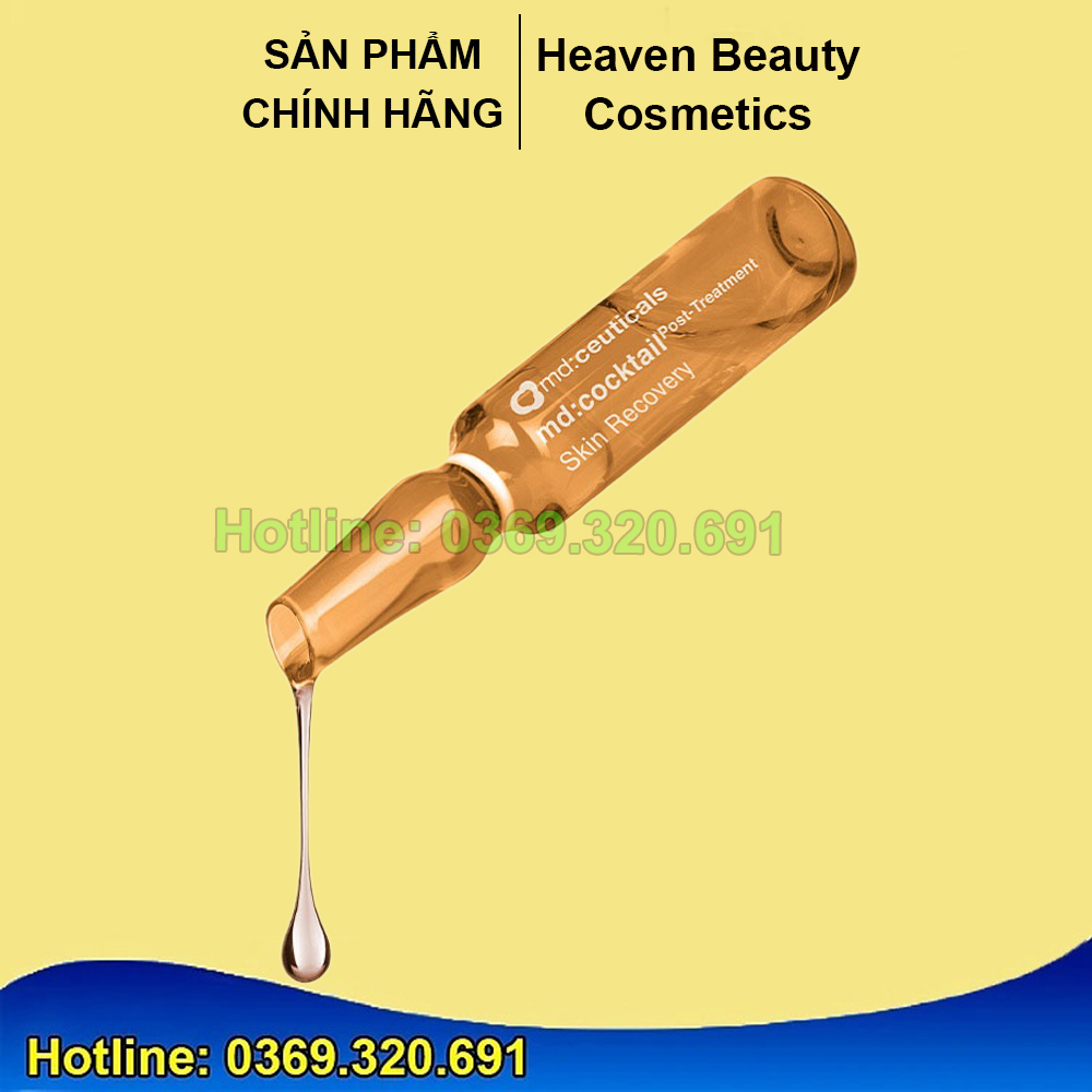 Tinh Chất Phục Hồi, Làm Dịu Da Sau Laser, Lăn Kim, Peel Da MD: CEUTICALS COCKTAIL POST TREATMENT SKIN RECOVERY