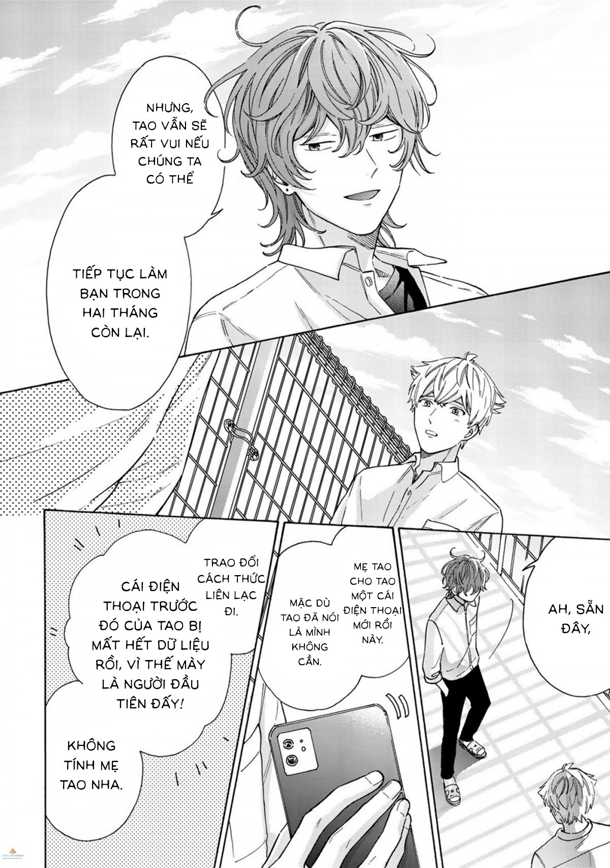 ngôi sao hạng nhất được vẽ bằng nụ hôn chapter 4 30