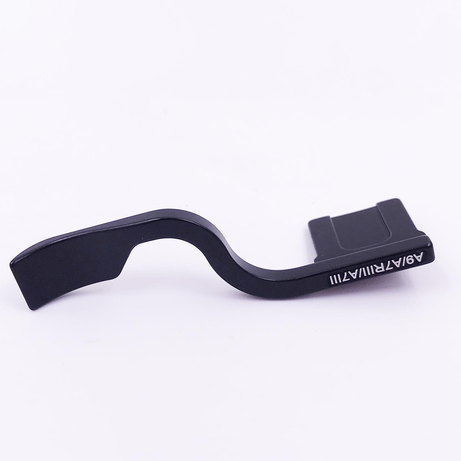 Thumb up Grip Metal Thumb Rest Hot Shoe Cover Protector for Sony A7R2 Black