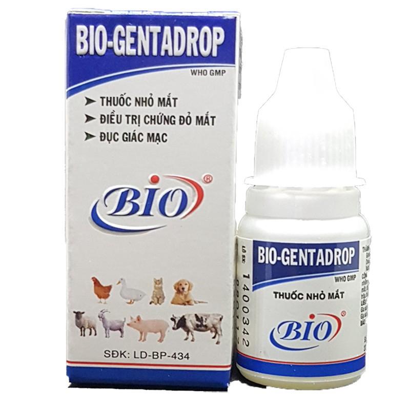 Dung Dịch Nhỏ Mắt Cho Thú Cưng - Bio Gentadrop 10ml