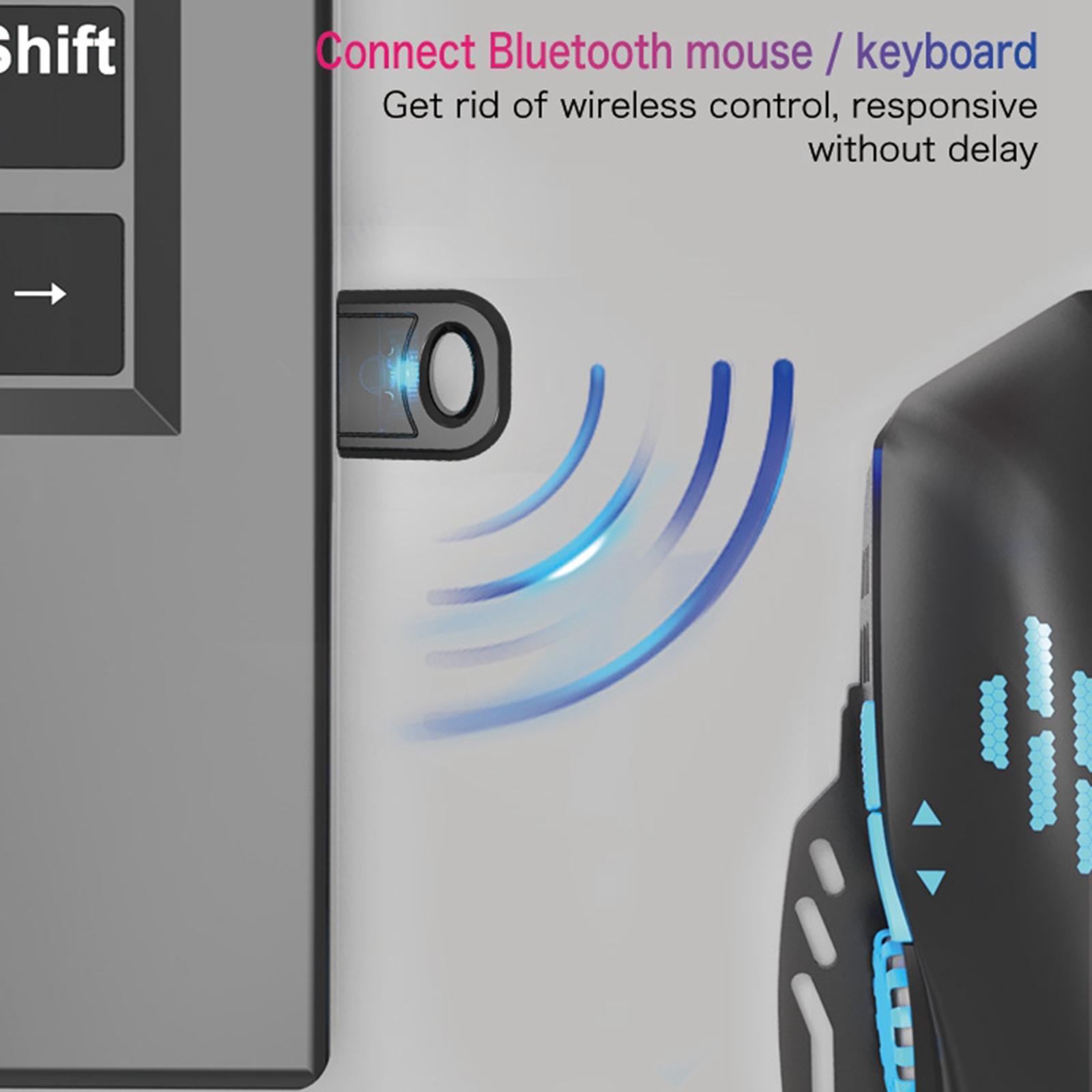 Wireless USB Bluetooth 5.0  Adapter For Windows 7 8 10 PC Laptop