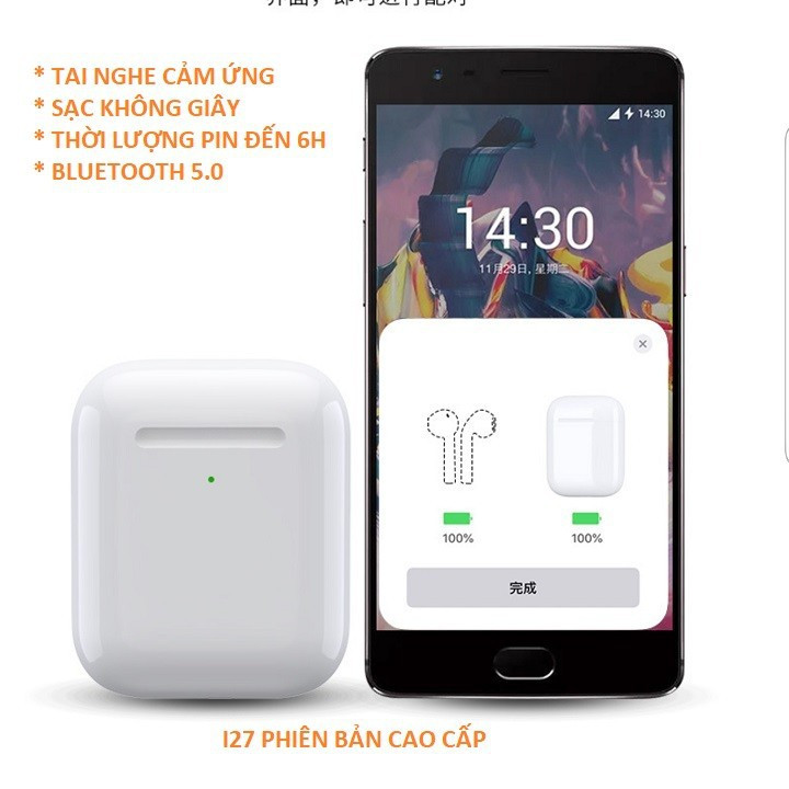 Tai nghe không dây SINO  Air Pro 4 Bluetooth 5.0 đổi tên, định vị, cảm biến siêu nhạy - Tai nghe bluetooth - Hàng nhập khẩu - TNB03