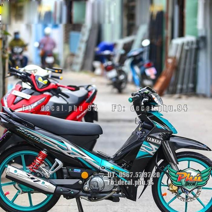 Tem rời Sirius hoa văn xe đen