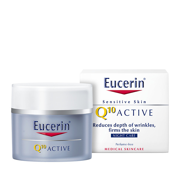Kem Chống Lão Hóa Ban Đêm Eucerin Q10 ACTIVE Night Cream
