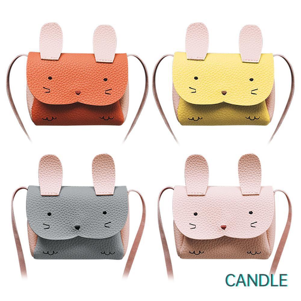 Túi Đeo Chéo Mini Hình Thỏ Xinh Xắn Cho Bé Gái