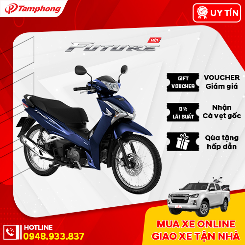 Xe Máy Honda Future 125cc - Phiên Bản Tiêu Chuẩn (Bánh Căm)