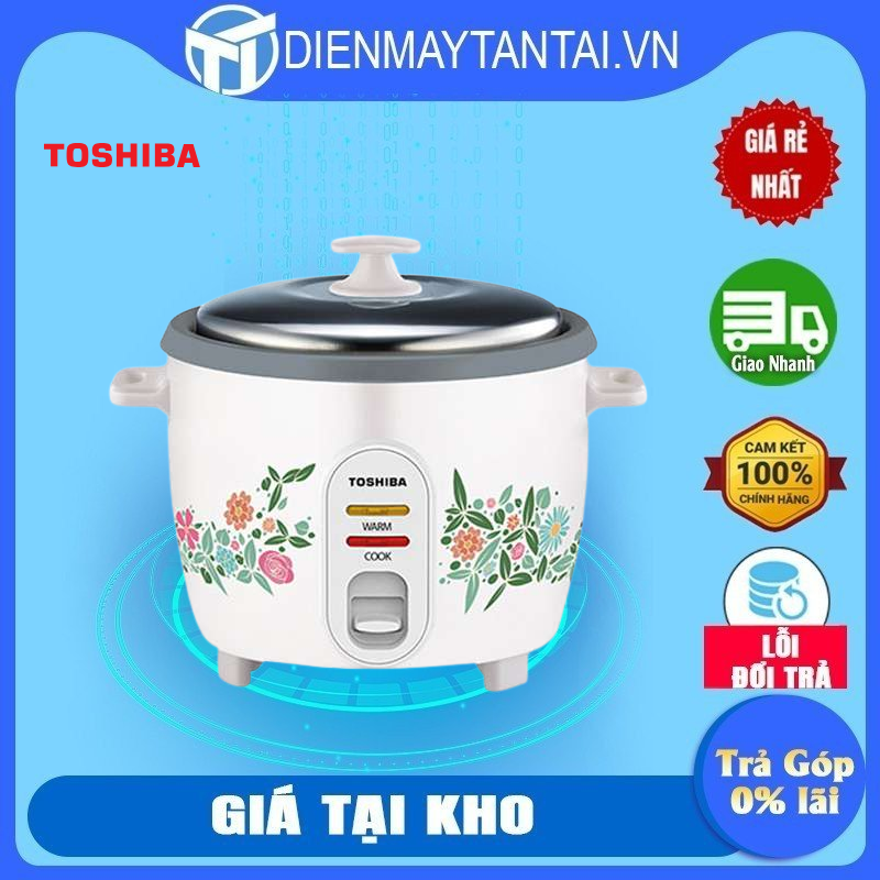 Nồi cơm nắp rời Toshiba RC-18MH1PV 1.8 lít - Hàng chính hãng