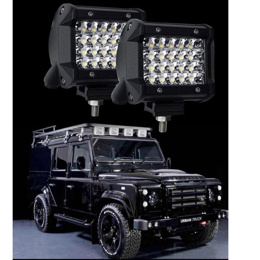 Bộ 2 Đèn pha LED hỗ trợ sáng cho xe ô tô xe máy - AsiaMart