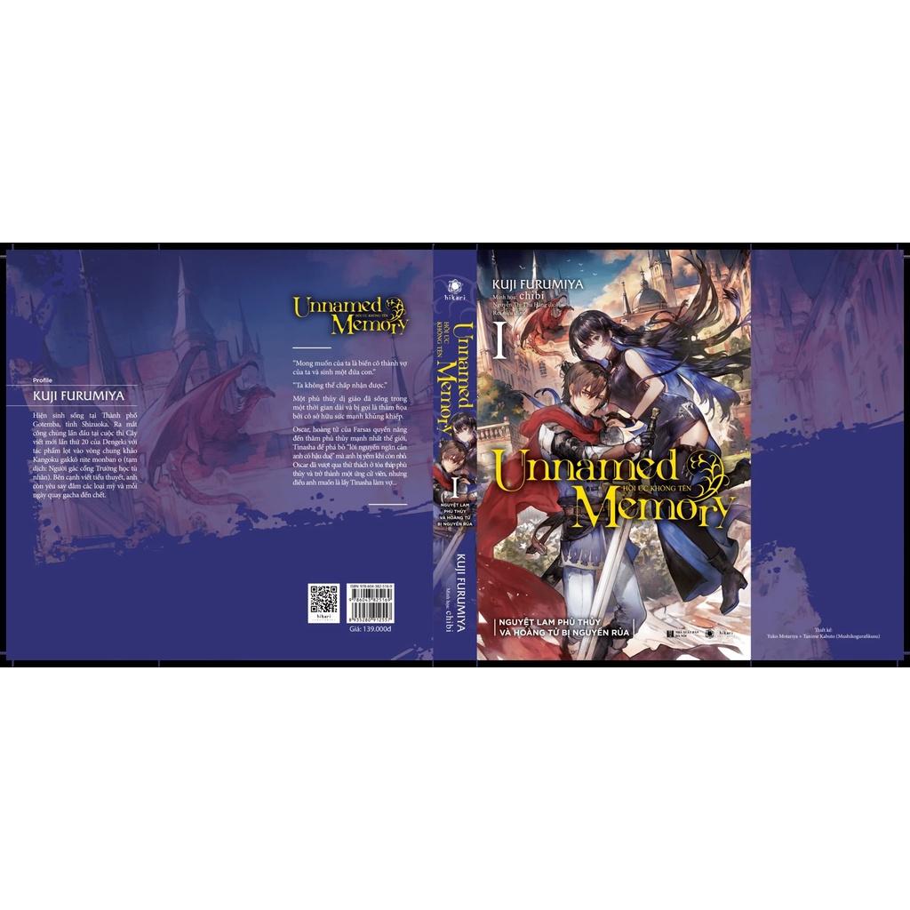 Light Novel Unnamed Memory - Tập 1 - Hồi ức không tên - Bản phổ thông và đặc biệt có Poster - Hikari