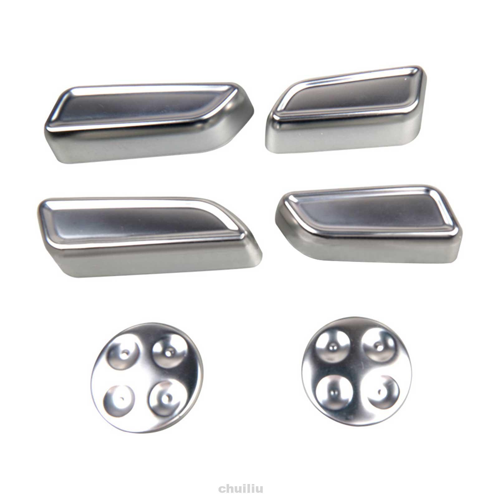 Set 6 Nắp Bảo Vệ Nút Điều Chỉnh Ghế Ngồi Xe Ô Tô Tesla Model 3