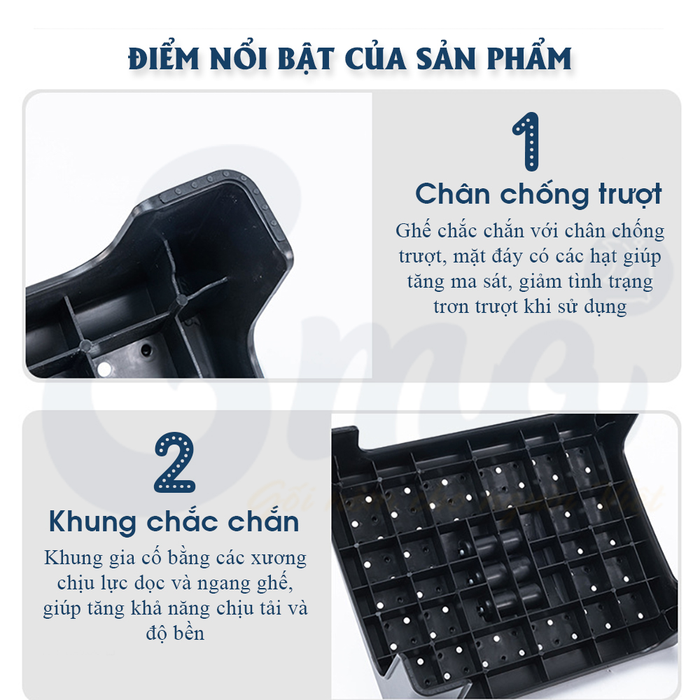 Ghế kê chân văn phòng công thái học Ergonomic Footrest - Thương hiệu EMA