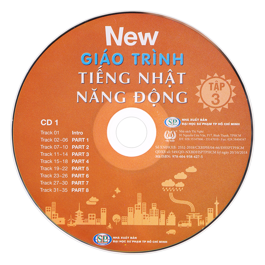 New Giáo Trình Tiếng Nhật Năng Động - Tập 3 (Kèm CD)