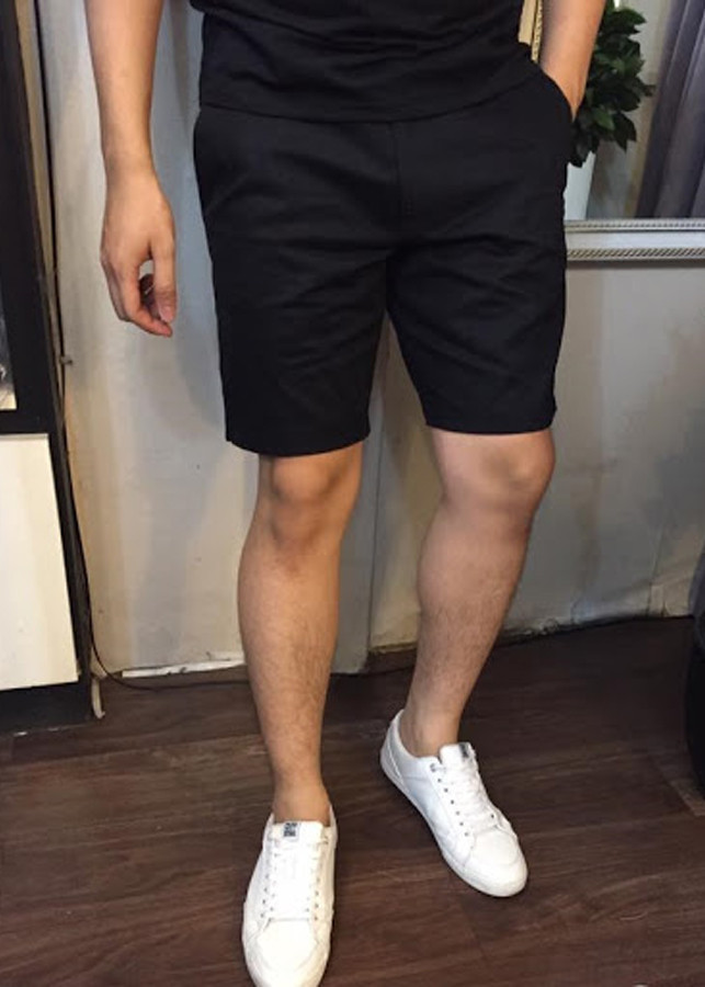 Quần Short Nam Đũi SHORTDEN52 (Short Đen)