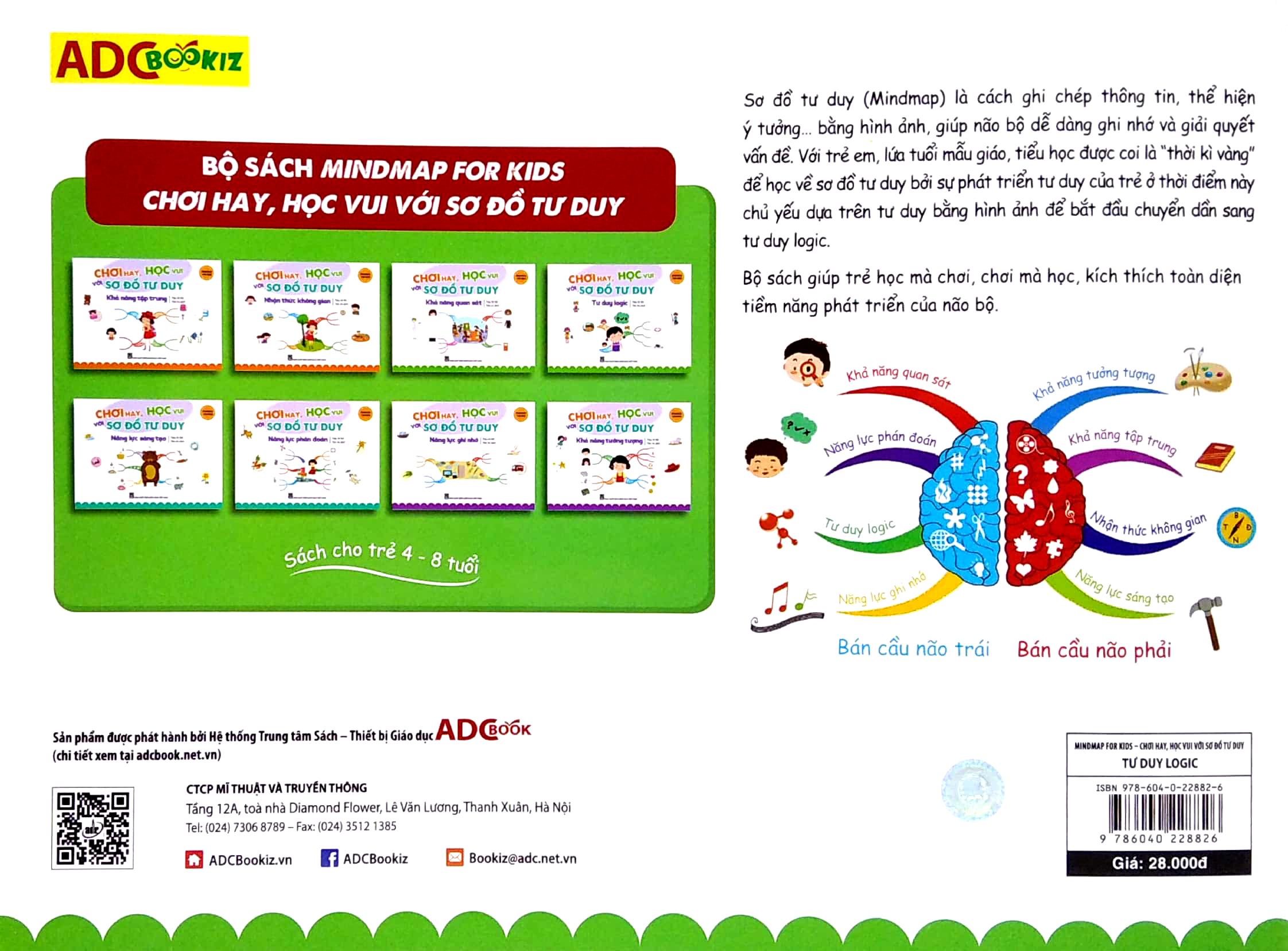 Mindmap For Kids - Chơi Hay, Học Vui Với Sơ Đồ Tư Duy - Tư Duy Logic