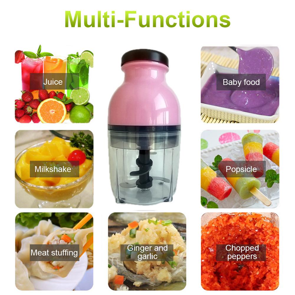 Máy xay thịt cầm tay 600ml với 3 chức năng