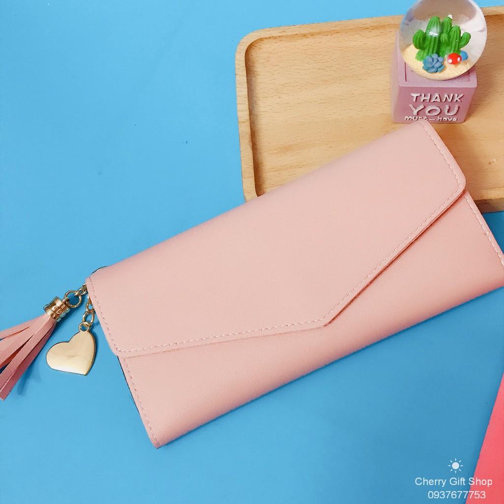 Bóp Ví Nữ Bì Thư Siêu Hot Dễ Thương Phong Cách Hàn Quốc Ảnh Thật Shop Chụp