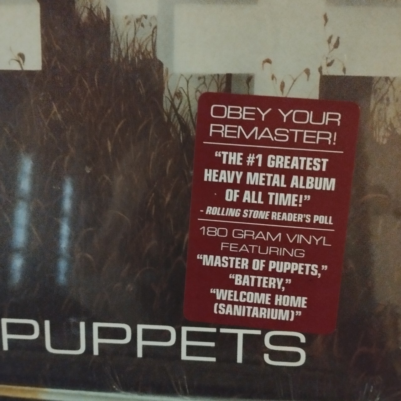 Đĩa than - LP - Metallica ‎– Master of Puppets - New vinyl record