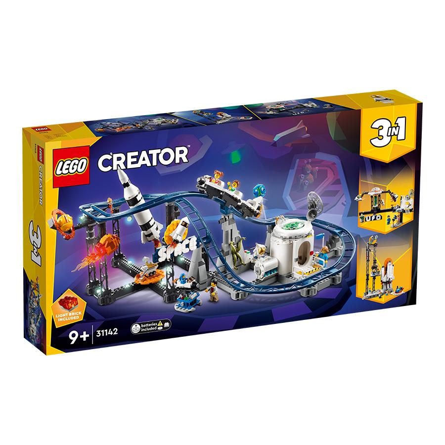 Đồ Chơi Lắp Ráp Tàu Lượn Siêu Tốc Không Gian LEGO CREATOR 31142 (874 chi tiết)