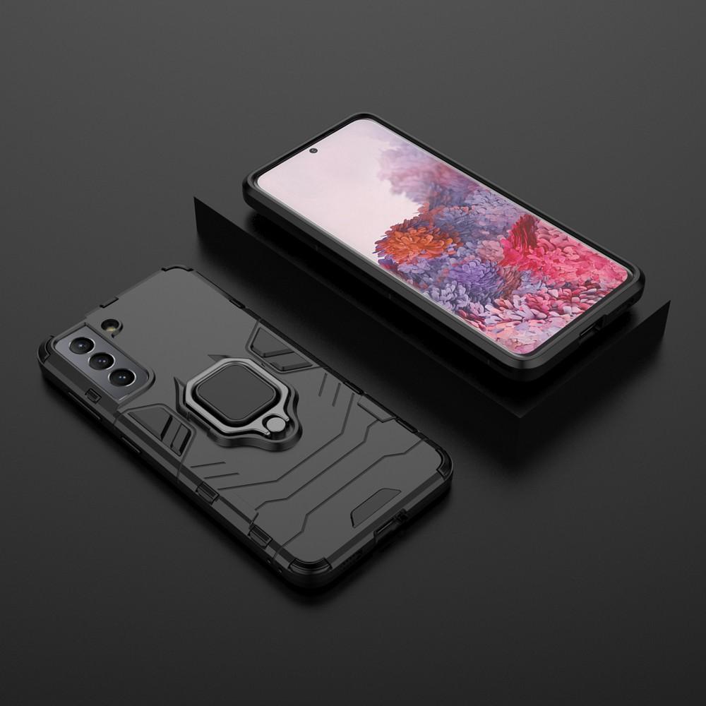 Ốp lưng cho Samsung S21 Plus Ultra iron man chống sốc kèm nhẫn xoay chống xem video bảo vệ camera