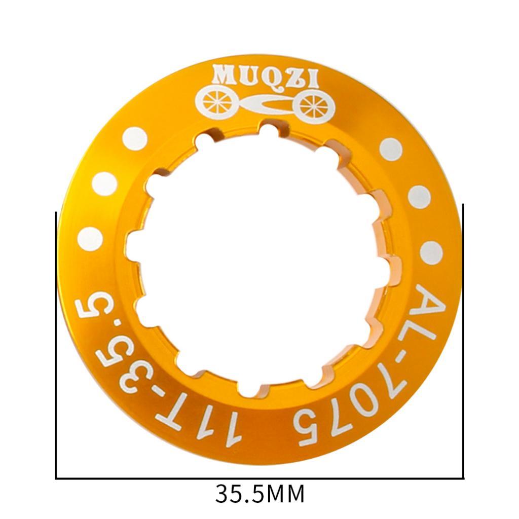 Bike 11T Cassette Lock  Hub  Sprocket Cover Freewheels Cap Lockring