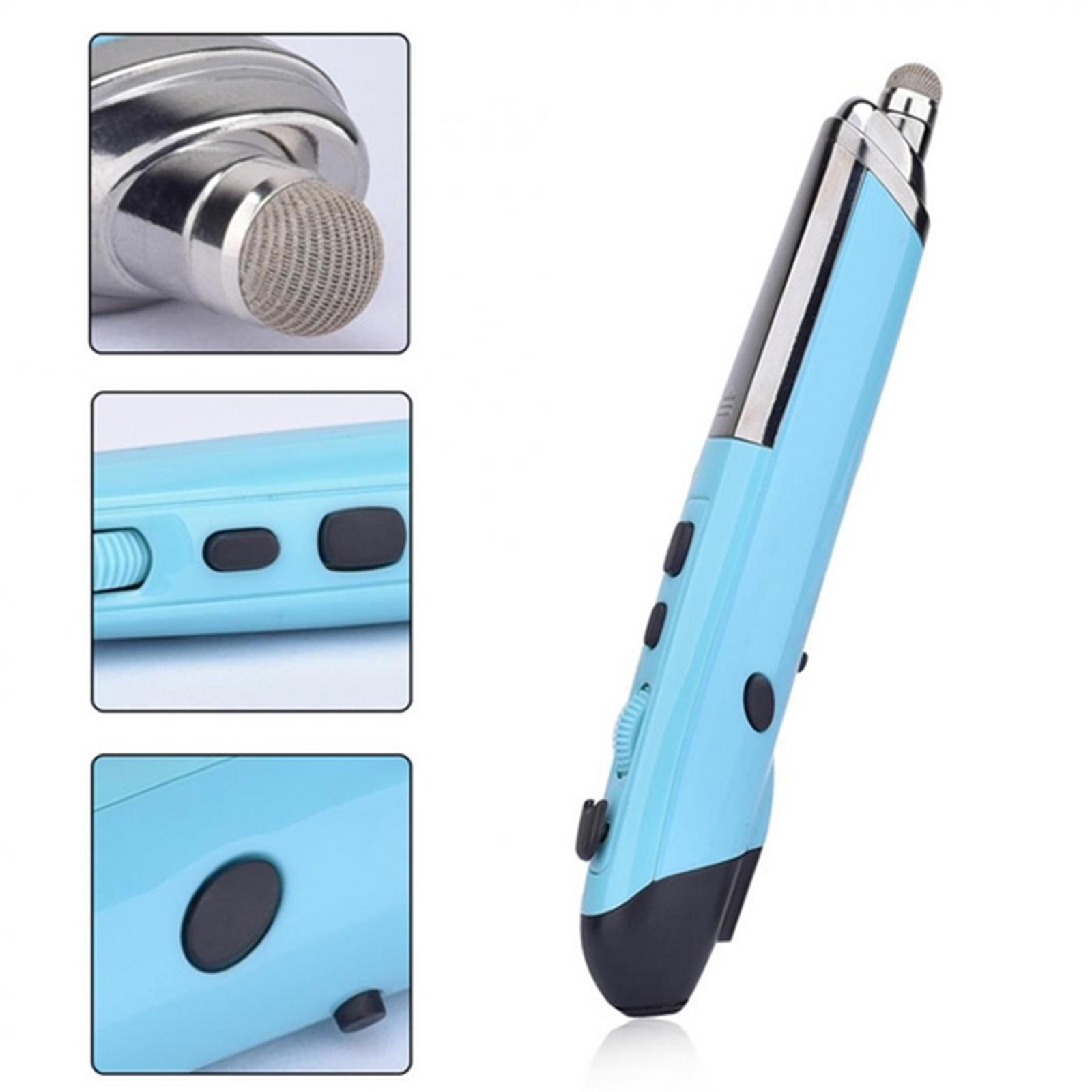 2pcs 2.4G Wireless Optical USB Touch-Pen Mouse 1600DPI Pocket Mouse Pen