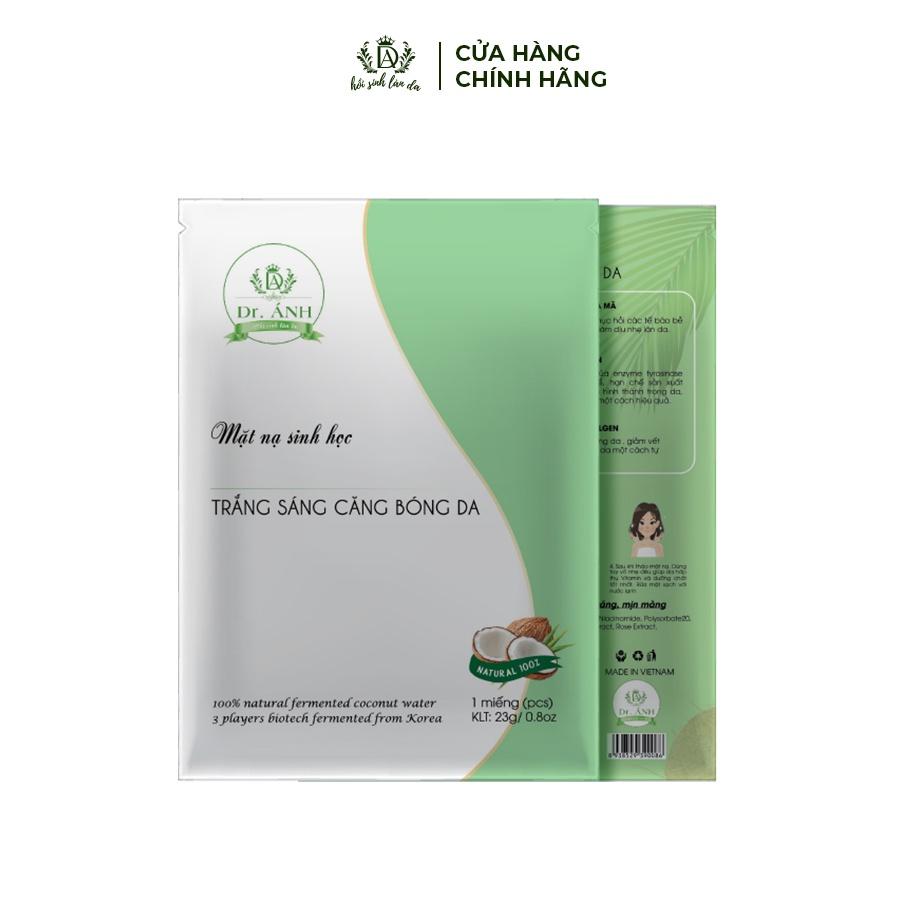 Mặt nạ dừa Dr. ánh Hồi sinh làn da dành cho da dầu, mụn - Giúp da căng bóng