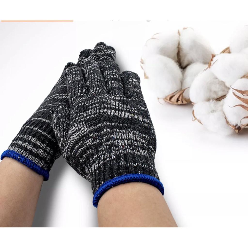 COMBO 10 ĐÔI GĂNG TAY BẢO HỘ SỢI LEN 80G BẢO VỆ TAY CHỐNG TRƠN TRƯỢT , BẢO ĐẢM GIAO ĐÚNG GAM