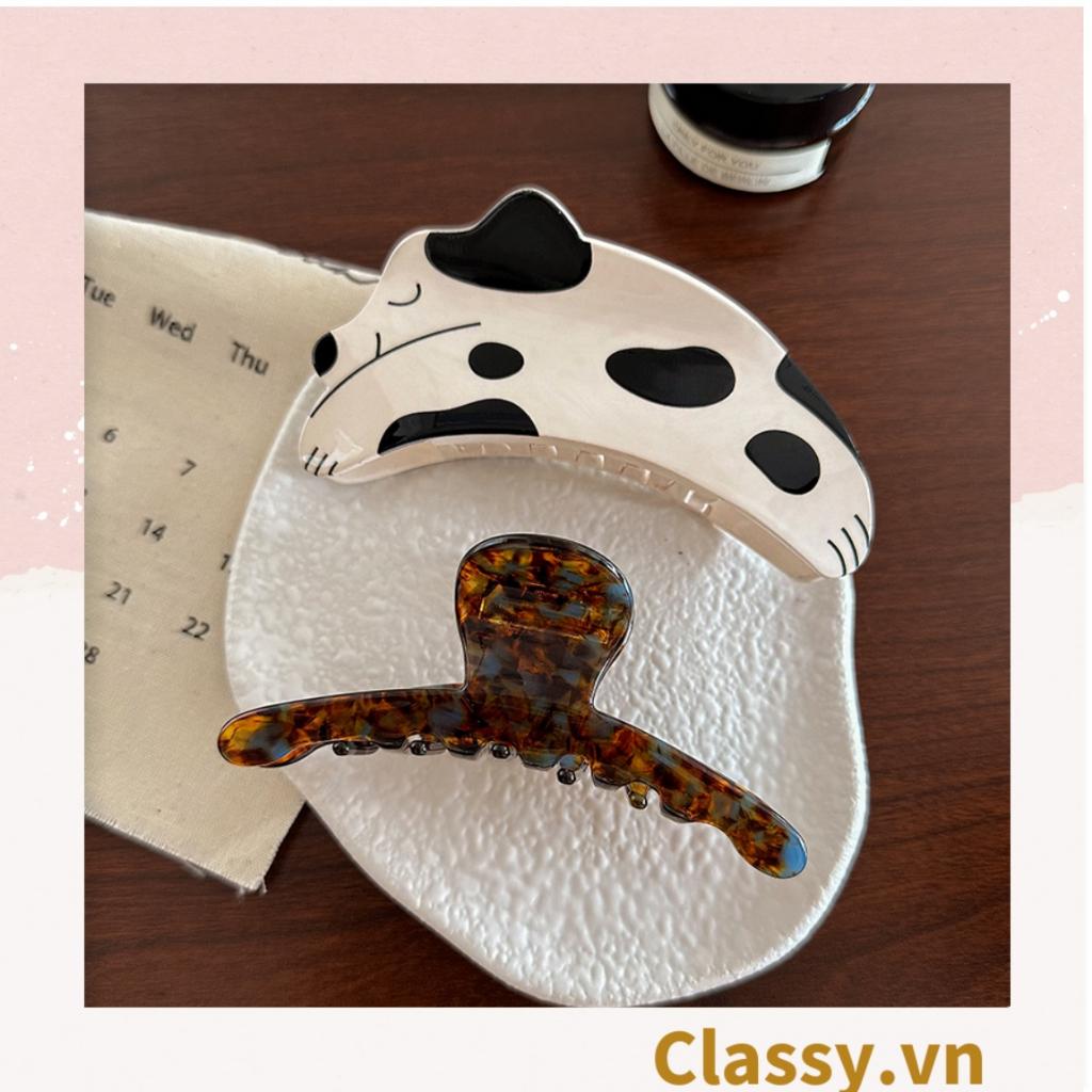 Kẹp càng cua, kẹp tóc Classy dễ thương, dễ tạo kiểu, không gây rụng tóc PK1583