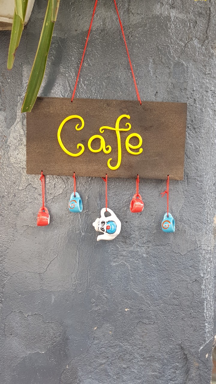 Bảng trang trí, bảng chuông dùng để trang trí, decor quán cafe, hàng handmade. Giao từ HCM