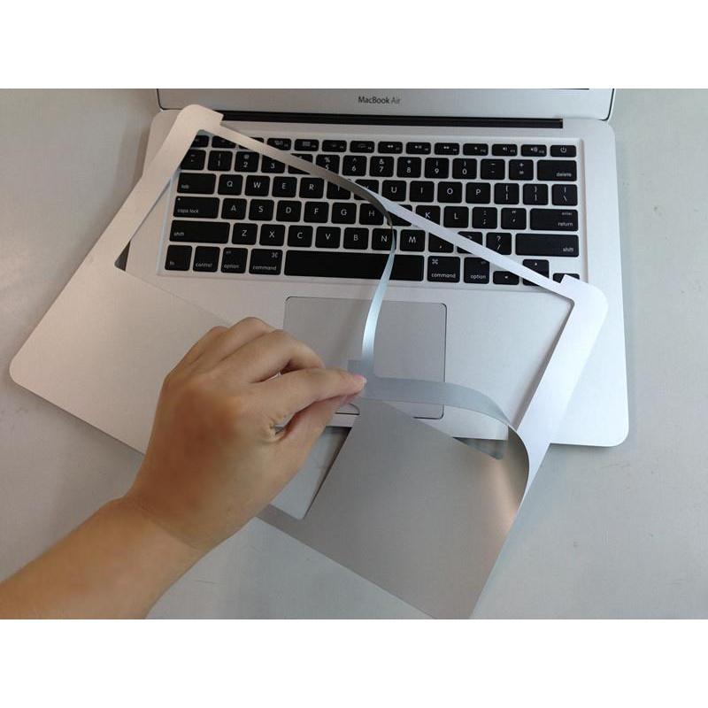 Miếng Dán Kê Tay Kèm Trackpad Dành Cho Macbook- Màu Silver