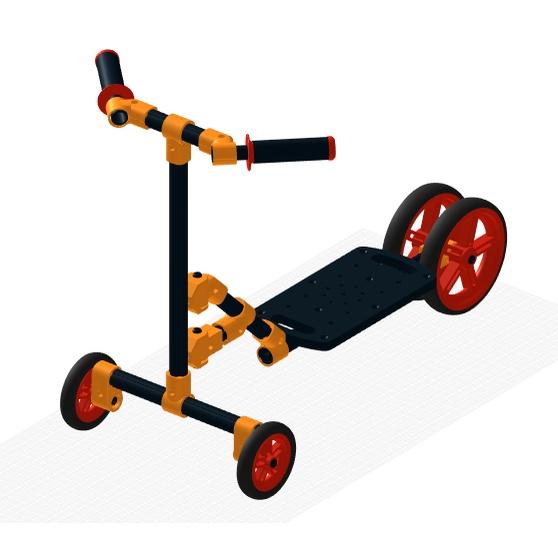 Combo Mover 4 trong 1 Ponyzo đồ chơi lắp ráp sáng tạo cho bé thông minh