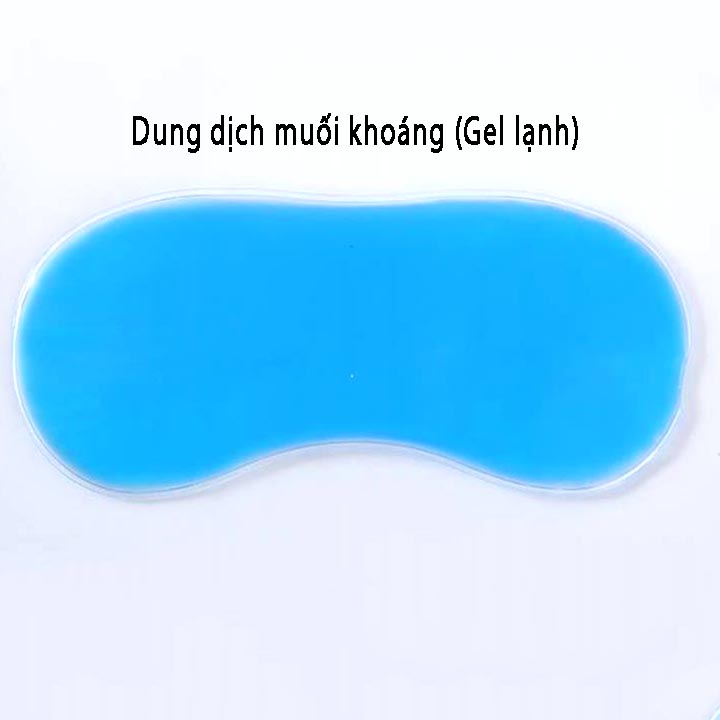 Miếng bịt mắt ngủ 3D có túi gel làm mát mắt