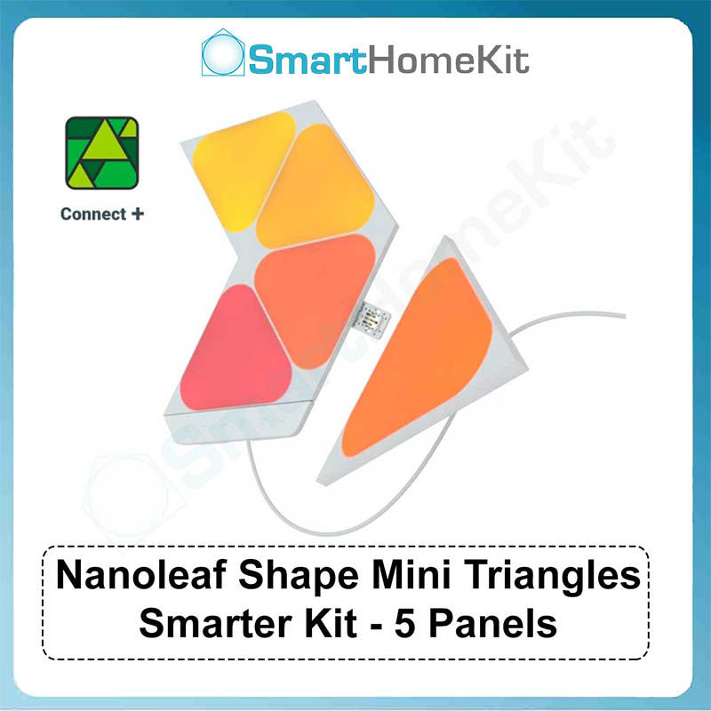 Đèn thông minh Nanoleaf Shapes Tam Giác Mini 5 ô đèn (Bộ khởi động)