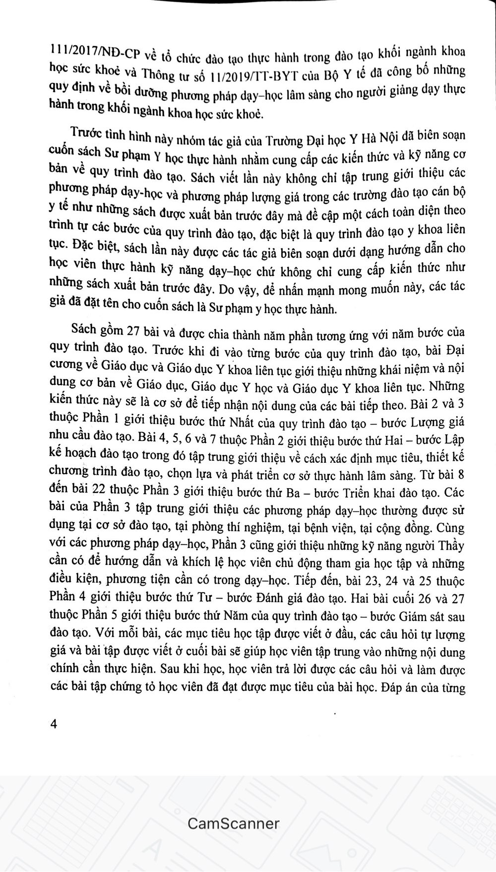 Sư phạm y học thực hành (Dùng cho đào tạo giảng viên các trường đại học, cao đẳng, trung học y tế và các cơ sở đào tạo liên tuc)