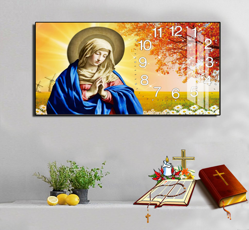 Đồng Hồ tranh Pha lê PVP, đồng hồ KT 30*60, 40*80, ĐỒNG HỒ PHA LÊ , ĐÔNG HỒ TREO TƯỜNG