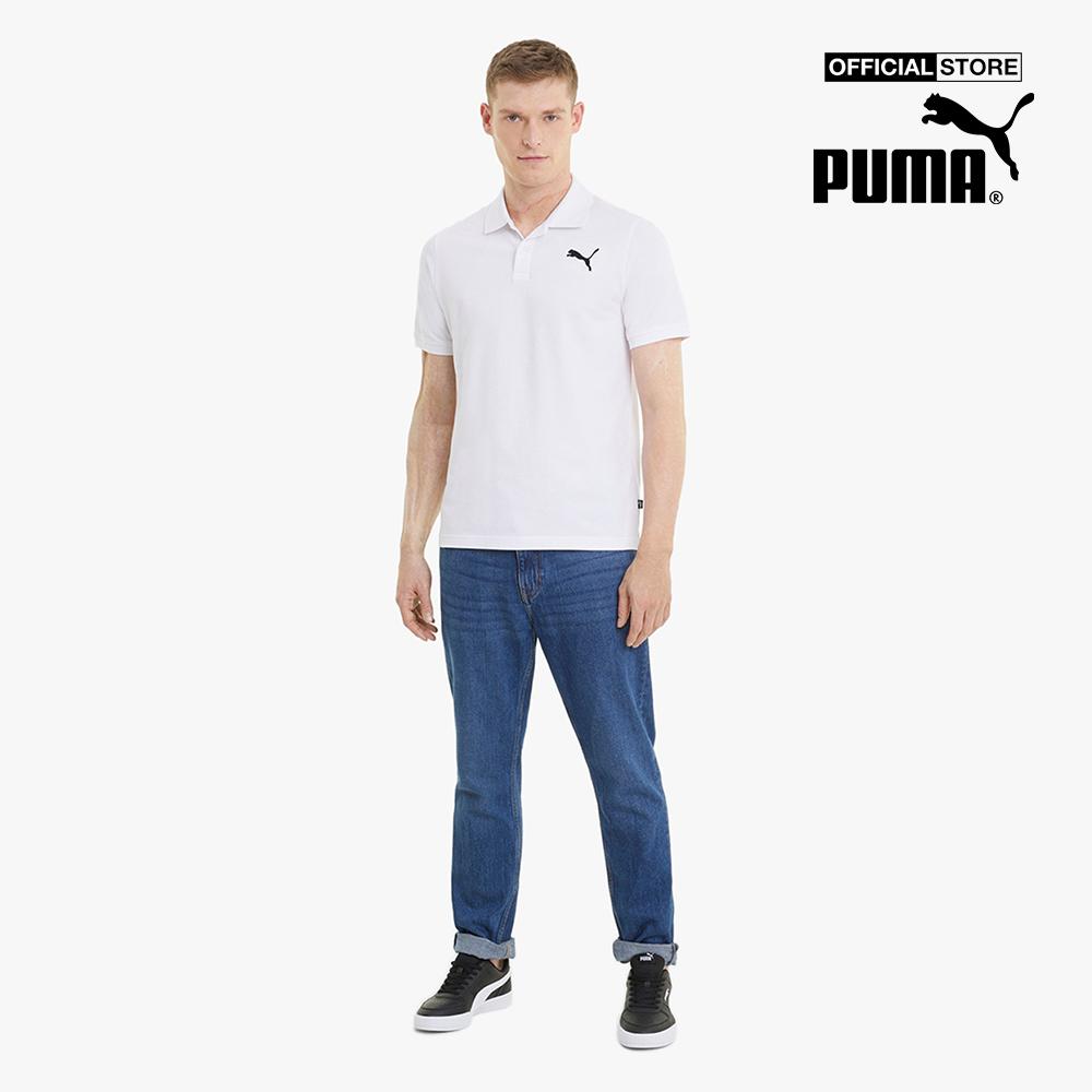 PUMA - Áo thun polo nam Essentials Pique Train 586674