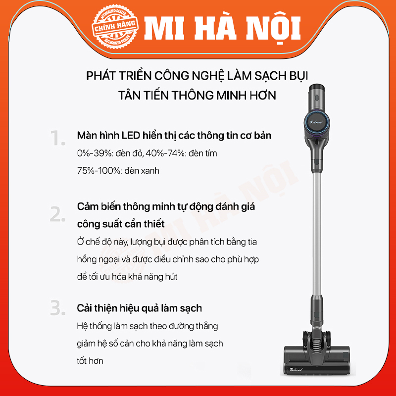 Máy hút bụi không dây cầm tay Redroad X17 - Hàng Chính Hãng