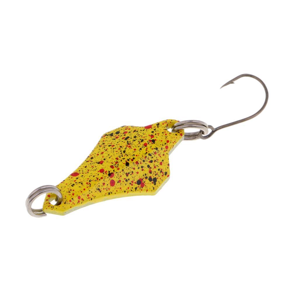 1 Piece Spoon Sequin Fishing Lure Metal Hard Bait Spinnerbait Crankbait 100% Brand New High Quality