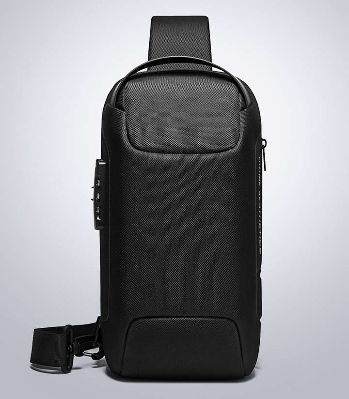 Túi đeo chéo chống nước, khóa số chống trôm cao cấp BG-22085