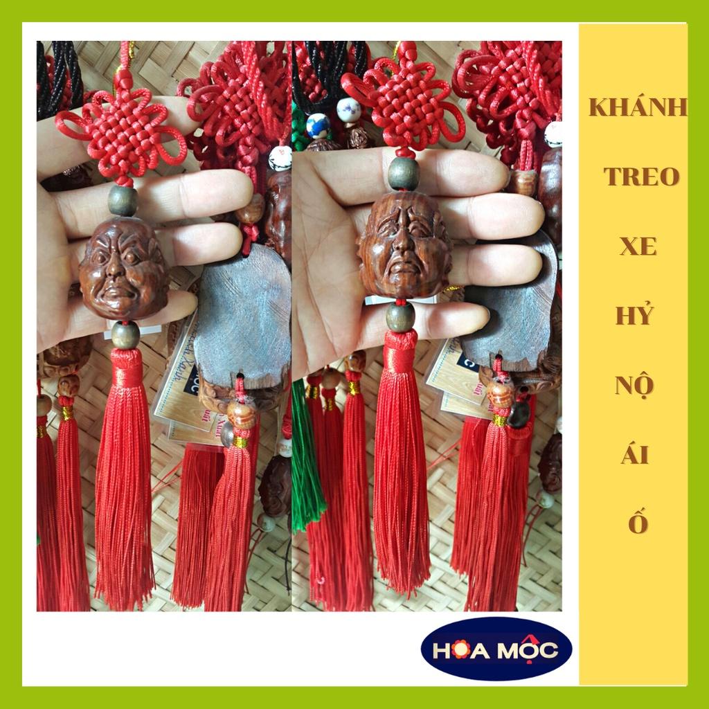 Khánh treo xe Hỉ - Nộ - Ái - Ố. Treo xe ô tô, Điêu khắc gỗ Mun, Cẩm lai, Hương, Gõ, Trắc (Hoa Mộc), trang trí nhà cửa