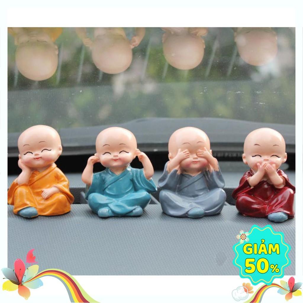 Bộ Tượng 4 Chú Tiểu Bốn Không