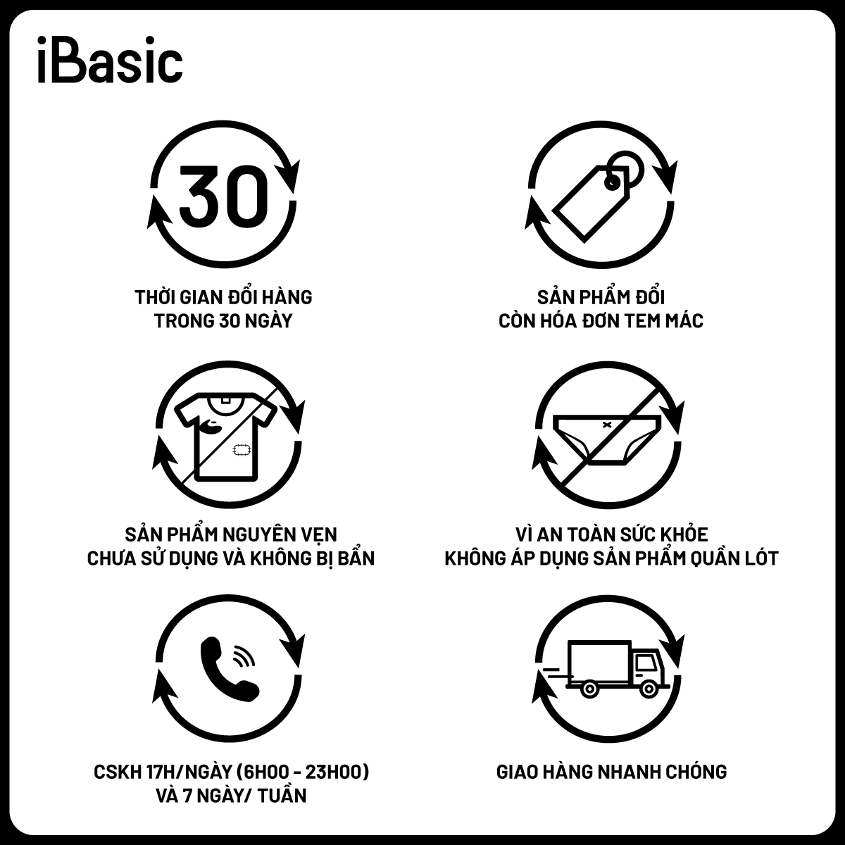Quần lót nữ thun trơn iBasic PANW002