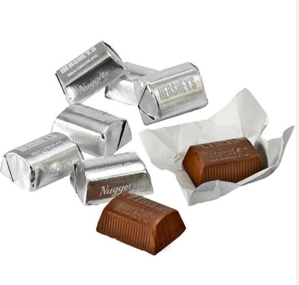 Socola Sữa Hershey's Nuggets Share Size Milk Chocolates (10.2 oz) 289g