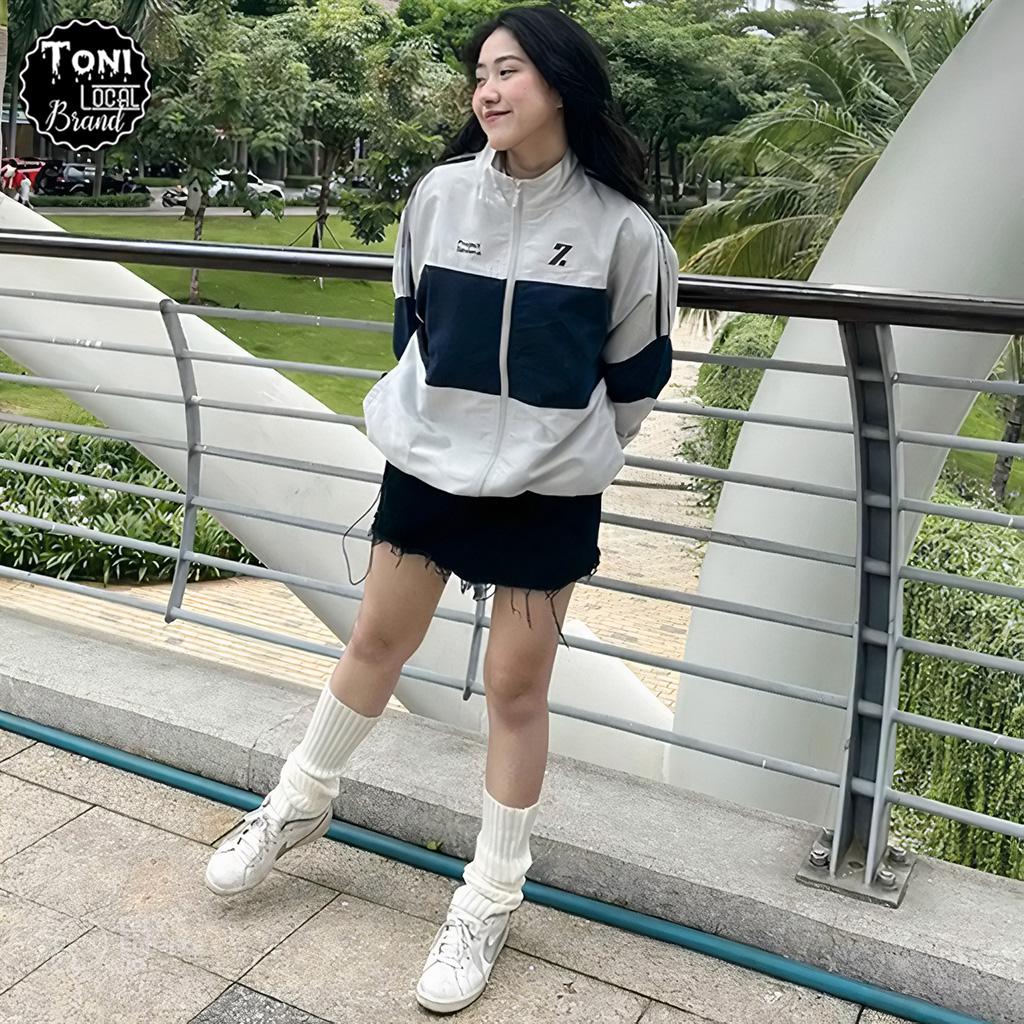 Áo Khoác Dù 7zia nam nữ form rộng Unisex