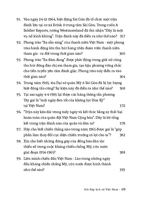 Hỏi Đáp Lịch Sử Việt Nam, Tập 8: Cuộc Kháng Chiến Chống Mỹ Cứu Nước (1954 - 1965)